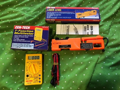 Cen tech laser - laser, level